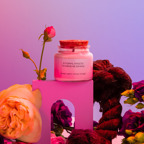 Fur Scented Candle "Still Here"