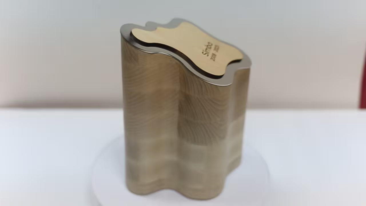 LLUMI Nature Walk – urn for cat or dog Crafted from Natural Materials with Timeless Elegance